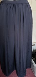 Silky maxi skirt